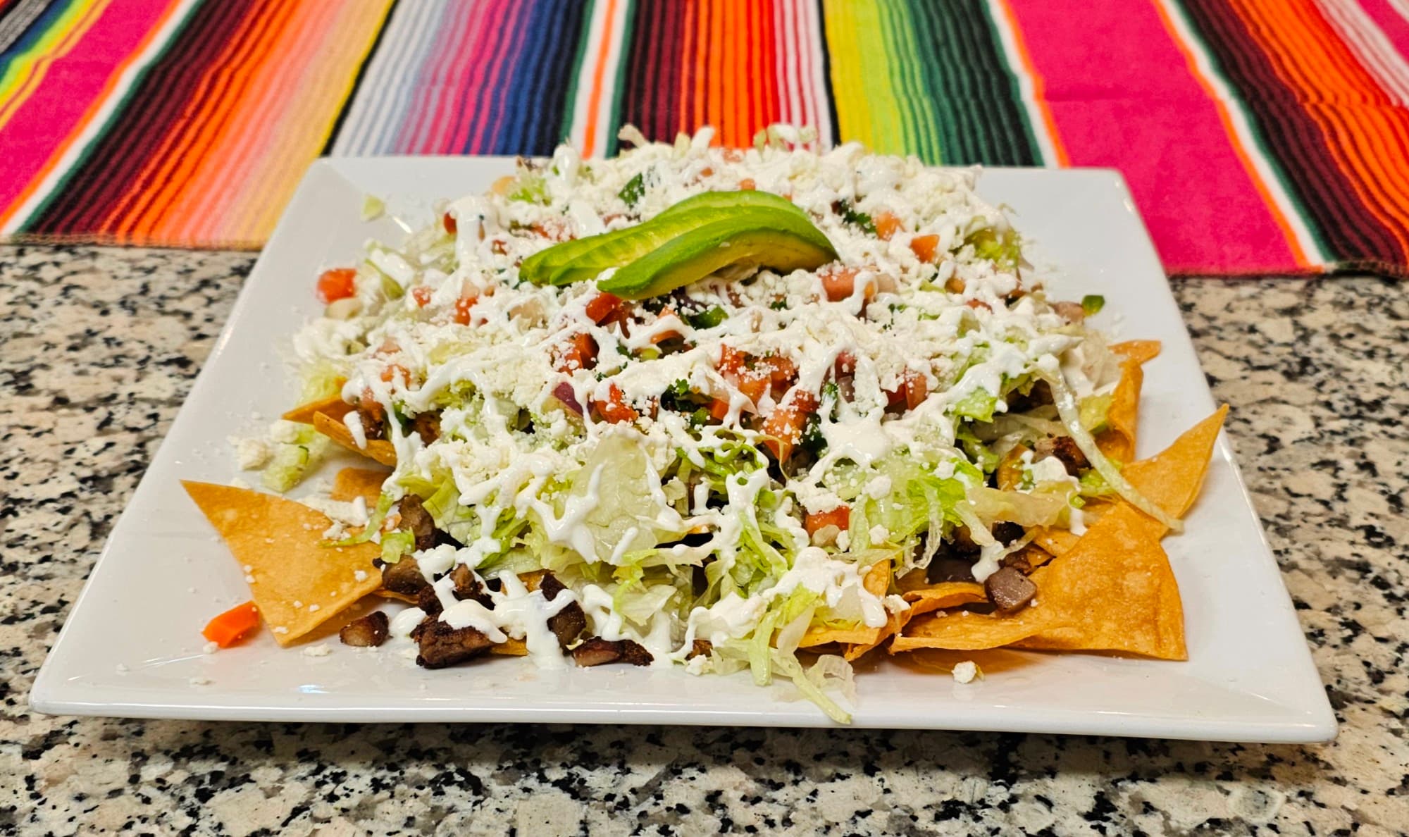 Nachos Especiales with Meat