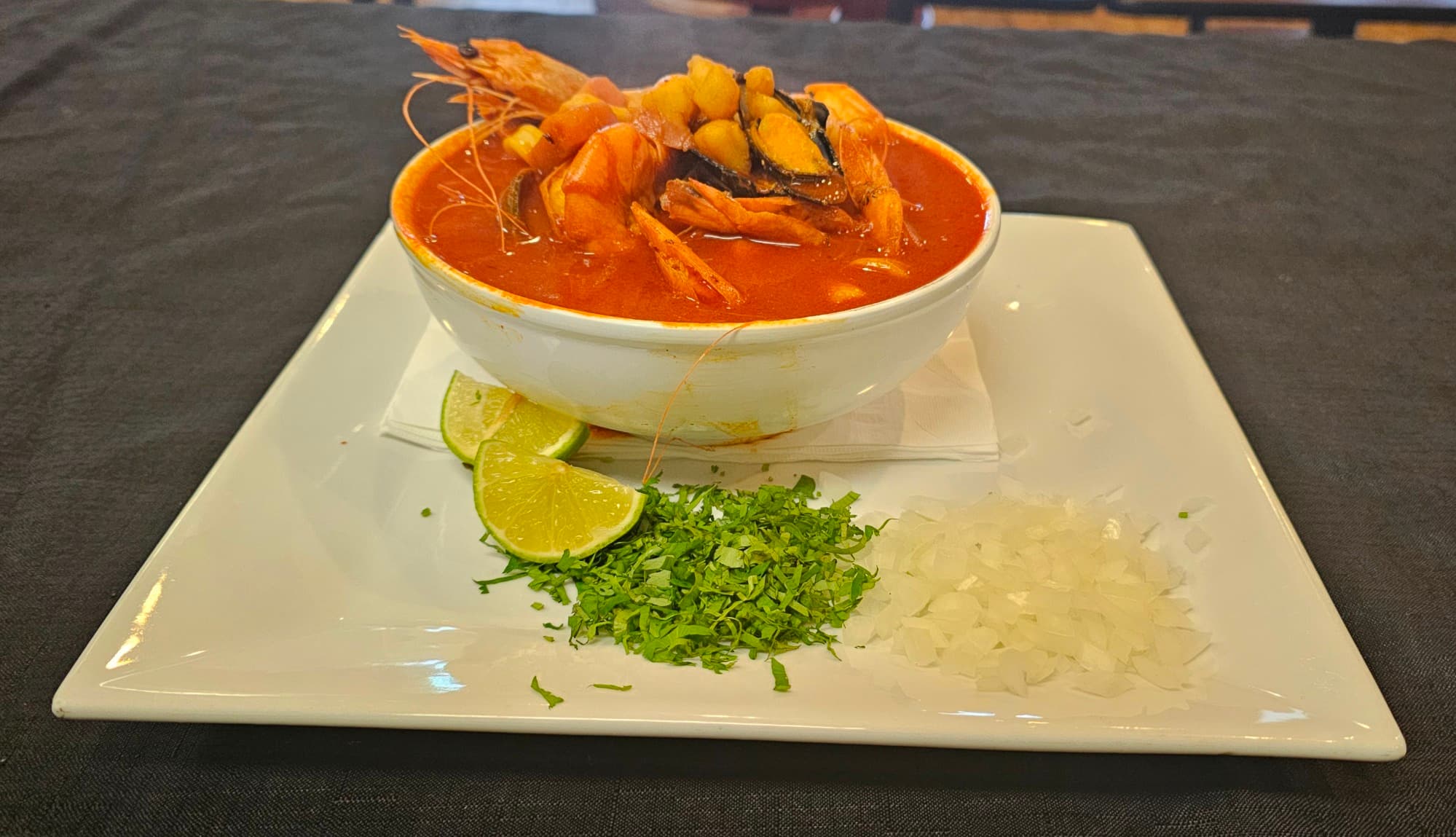 Sopa de Mariscos / Spicy Seafood Soup