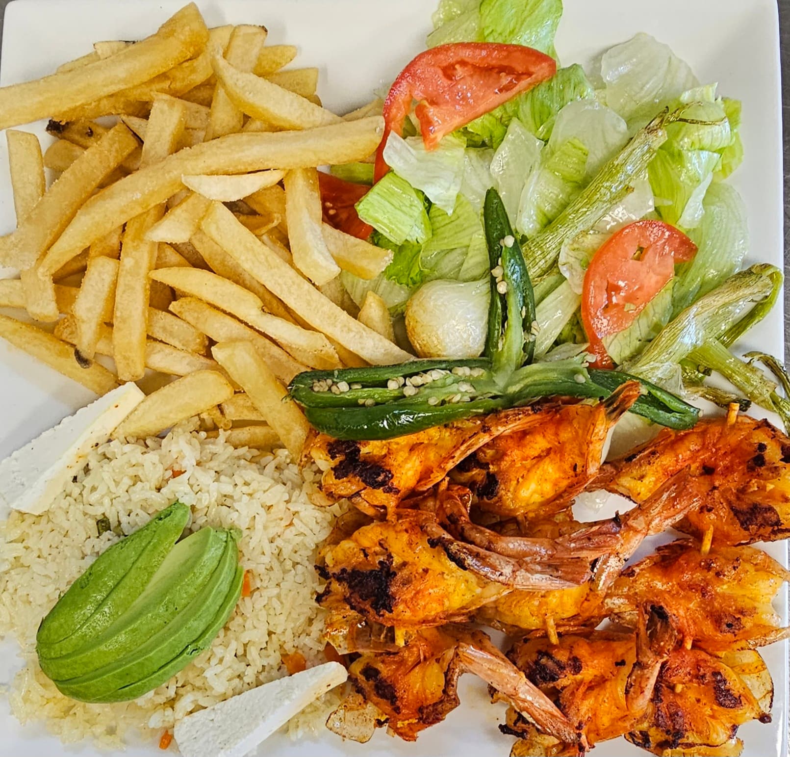 Camarones a la Plancha / Grilled Shrimp