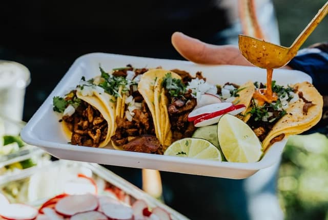 Pineapple seasoned pork / Pastor (2)Tacos